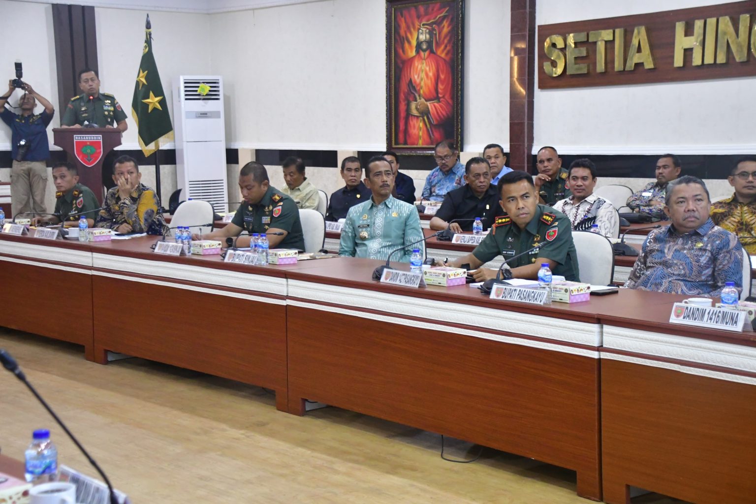 PANGDAM XIV HASANUDDIN RAPAT TMMD